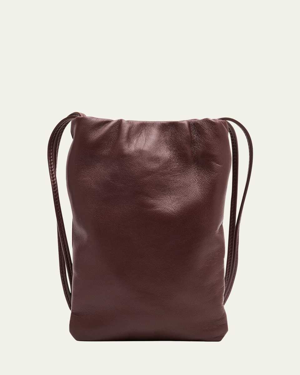Bourse Phone Case in Silk Leather
